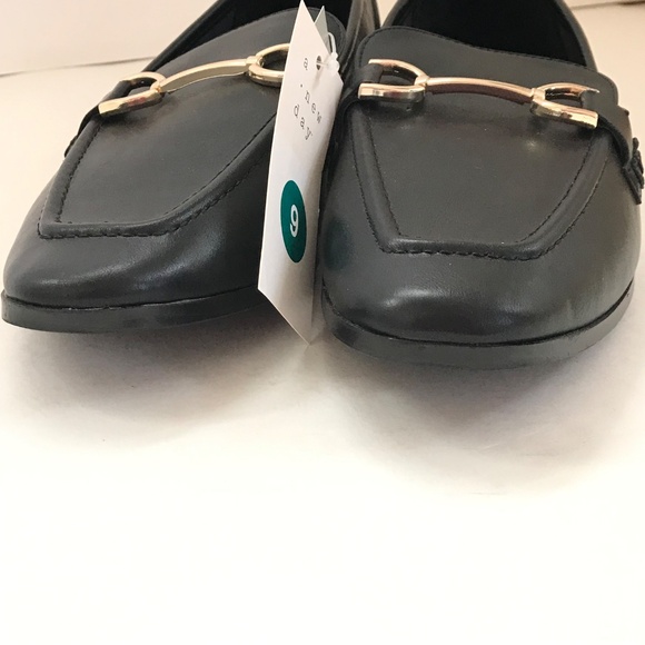 A NEW DAY Laurel Loafers Slip On Flats Black NWT Women’s Size 6 - Picture 7 of 16